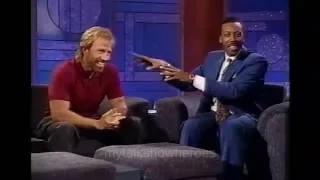 CHUCK NORRIS HAS FUN WITH ARSENIO