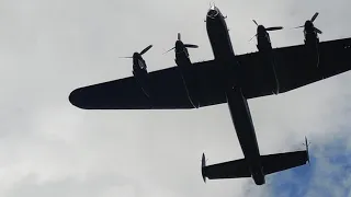 Avro Lancaster Low Level Flyby