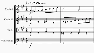 String Quartet in F# Minor | Movement IV. Vivace - Sovereignty