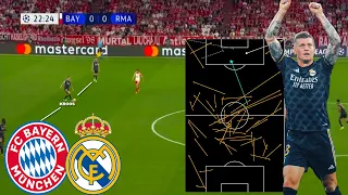 Toni Kroos dictando los ritmos vs Bayern Múnich | Análisis