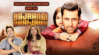 Bajrangi Bhaijaan Full Movie Reaction | Salman Khan | Harshaali Malhotra | Kareena Kapoor | Part 1/2