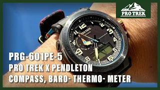 Unboxing The ProTrek PRG-601PE-5 Pendleton