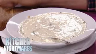 Clam Chowder Has No Clams & Taste Like Wallpaper Paste | Kitchen Nightmares