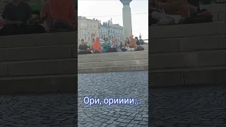 Кришнаиты в центре Казани