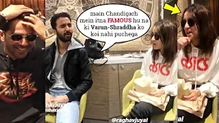 Raghav Juyal Comedy🤣 With Shraddha Kapoor At Street Dancer 3D Promotion - Varun Can't Stop Laughing