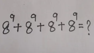 A Nice Exponents Problem👇