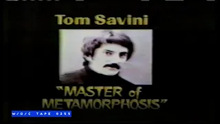 Tom Savini "Master Of Metamorphosis" - 1980s