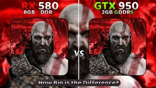 RX 580 vs GTX 950 | 580 better for sure, but ''How Big Is The Difference''?