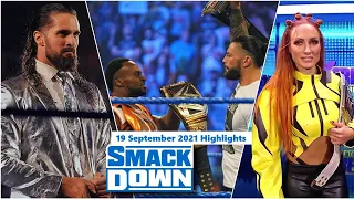 WWE Smack Down Highlights 19 SEPTEMBER 2021 Full HD - WWE Friday Night Smackdown Highlights +Moments