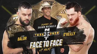 Finn Balor & Kyle O'Reilly Face to Face (Full Segment)