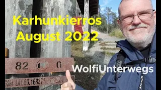 Karhunkierros - Bear trail - Bärenstieg - 82km - 5 days - August 2022 - Hautajärvi to Ruka - Oulanka