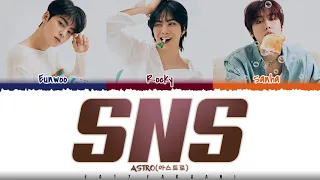 ASTRO (아스트로) – 'SNS' Lyrics [Color Coded_Han_Rom_Eng]
