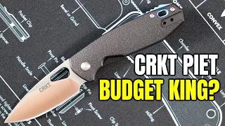 Best EDC Knife On A Budget? - CRKT Piet Knife Unboxing, First Impressions and Overview