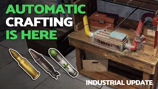 AUTOMATIC CRAFTING - Never Craft Meds or Ammo AGAIN! - Rust Automated Crafting Industrial Update