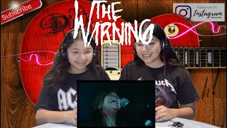 Two Girls React to Crimson Queen - THE WARNING - LIVE at Lunario CDMX