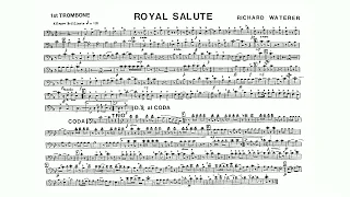 Royal Salute by Richard Waterer: 1st Trombone