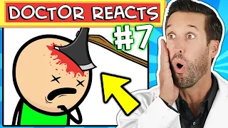 ER Doctor REACTS to Funniest Cyanide & Happiness Medical Scenes #7