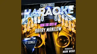 Read 'em and Weep (Karaoke Version) (Originally Performed By Barry Manilow)