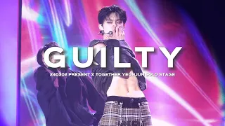 【4K FANCAM】240302 'GUILTY' 2024 FANLIVE PRESENT X TOGETHER - YEONJUN (Original Song: TAEMIN) 연준 직캠