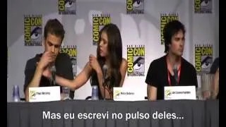 The Vampire Diaries   Comic Con 2010   Parte 2 Legendado)