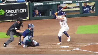 Jose Altuve Game 2 World Series home run...10/27/21