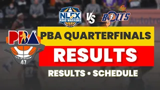 PBA QUATERFINALS | NLEX VS MERALCO | PBA Season 48 Philippine Cup
