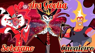 A HIERARQUIA INFERNAL de Hazbin Hotel & Helluva Boss!