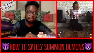 How to safely summon Demons for beginners | Travis Magus | LVX777