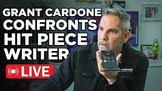 Grant Cardone CONFRONTS REPORTER LIVE!