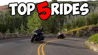 Top 5 Motorcycle Rides in America / With Adam Sandoval