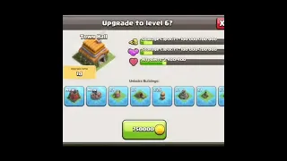 UPGRADING TOWN HALL TO MAX LVL| TH1 TO TH14 UPGRADE| CLASH OF CLANS