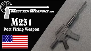 Really Not an M16 at All: Colt's M231 Port Firing Weapon