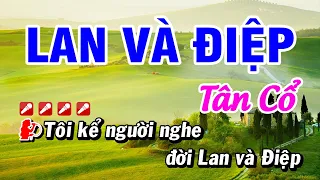 Chuyện Tình Lan Và Điệp Karaoke Vọng Cổ Song Ca | Hoài Phong Organ