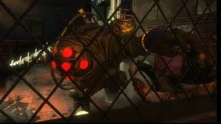 Bioshock: The Collection - Encountering Your First Big Daddy 1080p 60ps