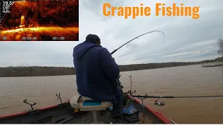 Cloudy Day Crappie Fishing in Muddy Water (Crappie are moving towards the banks)