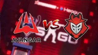 Avangar vs G2 Esports [ 0 : 1 ] - StarSeries i-League CS:GO Season 8 LAN Final - Group B