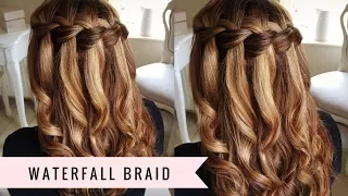 Waterfall Braid by SweetHearts Hair