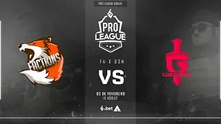 STANDOFF 2 ||  PRO LEAGUE BRAZIL || OITAVAS FINAL || FA X  VS G3N ||