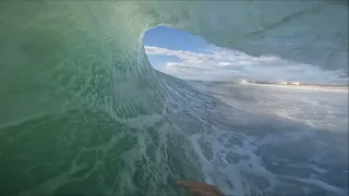 Heavy 6ft Plus On Sandbar (POV SURF)