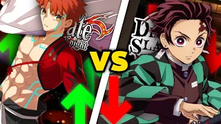 Is Fate better than Demon Slayer? (comparison)