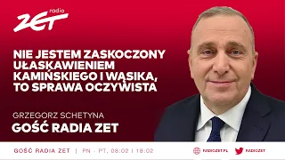 Grzegorz Schetyna: Nie jestem zaskoczony ułaskawieniem Kamińskiego i Wąsika, to sprawa oczywista