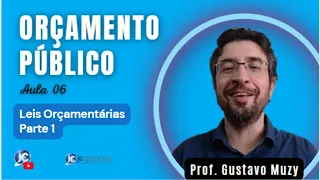 ORÇAMENTO PÚBLICO - Aula 06 - Leis Orçamentárias - Parte 1 - Introdução: PPA/LDO/LOA