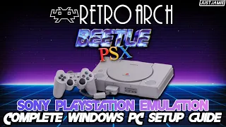 Retroarch: Playstation 1 Beetle PSX Setup Guide 2024 #retroarch #playstation1 #emulator