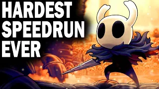 The Hardest Hollow Knight Speedrun Ever?