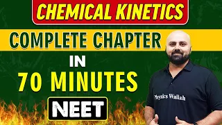 CHEMICAL KINETICS in 70 minutes || Complete Chapter for NEET