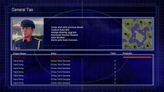 Command Conquer Generals Zero Hour 1 vs 7 China Nuke (SouthEastAsia)