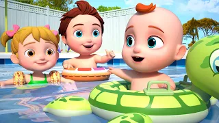 Swimming Song | Gobooboo | Sing Along | Nursery Rhymes and Songs for Kids