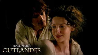 Jamie Admires Claire On Their Wedding Night | Outlander