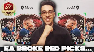 EXTINCT! EA BROKE LIGUE 1 TOTS FUT CHAMPS RED PICKS... ( MY REWARDS )