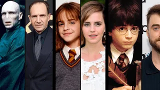 HARRY POTTER CAST: THEN AND NOW. #cast #harrypotter #actors #comparison #harry #now